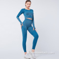 Nahtloser Activewear Yoga-BH 2teiliges Yoga-Set